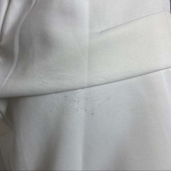 Elliatt White Mesh Contrast Cocktail Dress - Picture 13 of 16